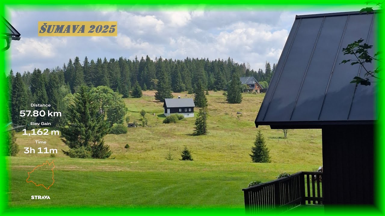 08/2025 eMTB | Šumava 2.den | Tipy na trasy pro elektrokola 🌲🌳🚴‍♀️