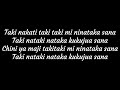 Taki nakati lyrics- -Tipsy Gee