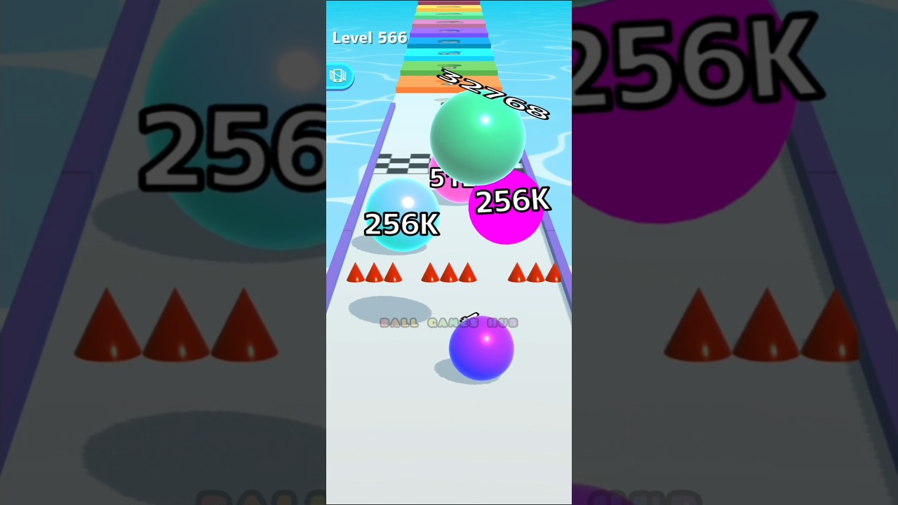 Как сделать розовый шар 256К 😱 | Ball Run Infinity Short | Ultimate Merge Tutorial 