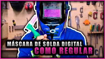 Como regular a máscara de solda Tork?