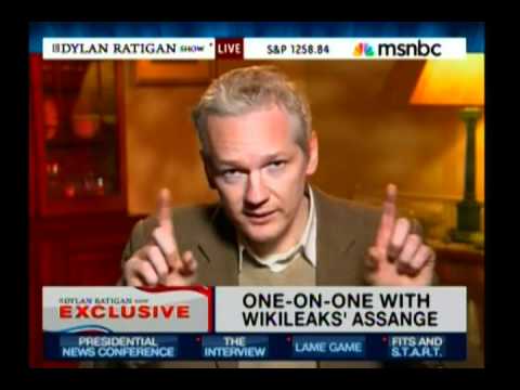 Julian Assange says Sarah Palin, Fox News Inciting Murder - Interview w/ Cenk Uygur