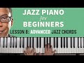 Jazz piano for beginners advanced jazz chords lesson 8