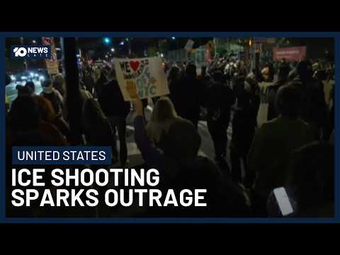 Outrage Ignites After Immigration Agents Shoot Man During Arrest In New York | 10’s Late News