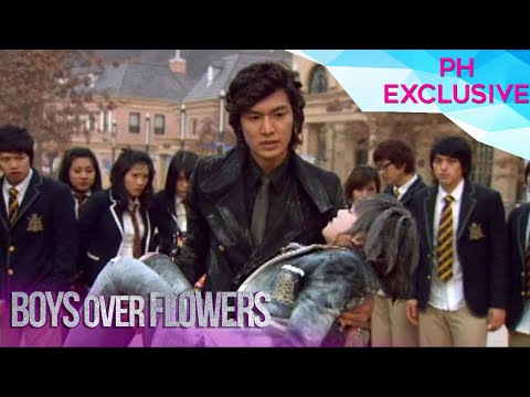 Boys Over Flowers:  Jun Pyo’s undeniable concern for Jan-di  | Episode 13 - Hindi matitiis ni Jun Pyo na pabayaan na lamang si Jan-di na apihin sa Shinhwa University kahit pa sinasabi nang lahat na niloloko lamang siya nito.