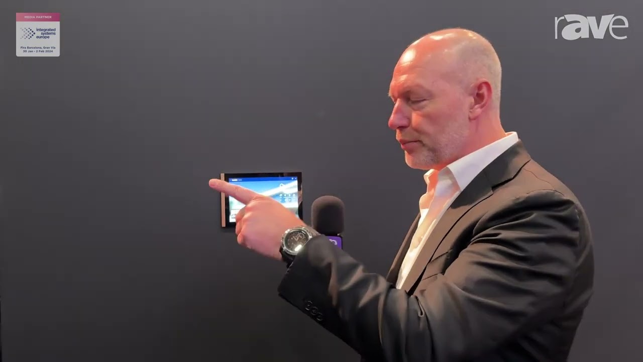 ISE 2024: Basalte Demos 10.1" HD LCD Lena Touch Screen Display With Adelante Door Phone