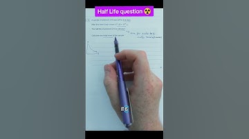 Tricky half life calculation!