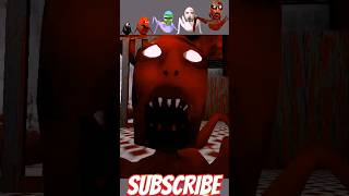 Oll Baby Spiders 🕷⚡Samll to Large || Funny Trolling Black Red Minecraft and Nightmare apk 😀🔥 #shorts