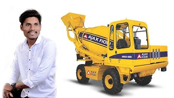 Ajax Fiori Agro 4000 self loading in concrete machine l how to operate Ajax Fiori vikas nikam