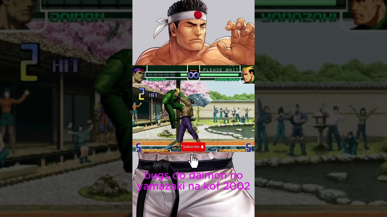 bug do daimon no yamazaki na kof 2002