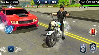 Police Bike Racing Free - Police Motorbike Driving Simulator - Android Gameplay FHD screenshot 2