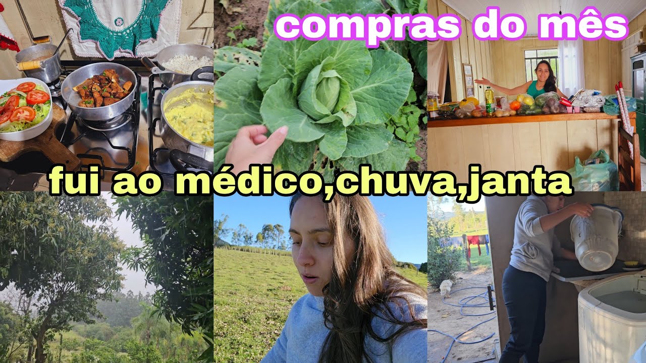 COMPRAS DO MÊS, FUI AO MÉDICO,JANTAR DELIOSO,MINHA MÁQUINA ESTRAGOU NESSE FRIO 😮‍💨