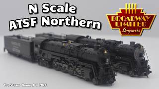 Details The Broadway Limited ATSF Northern Is One Heck of an N Scale Locomotive News