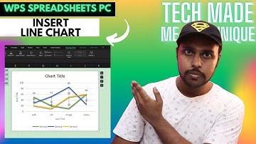 How to insert line chart in wps spreadsheets |  insert line chart in wps spreadsheets pc