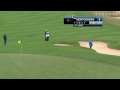 Colin Montgomerie eagles bunker shot at Greater Gwinnett Championship