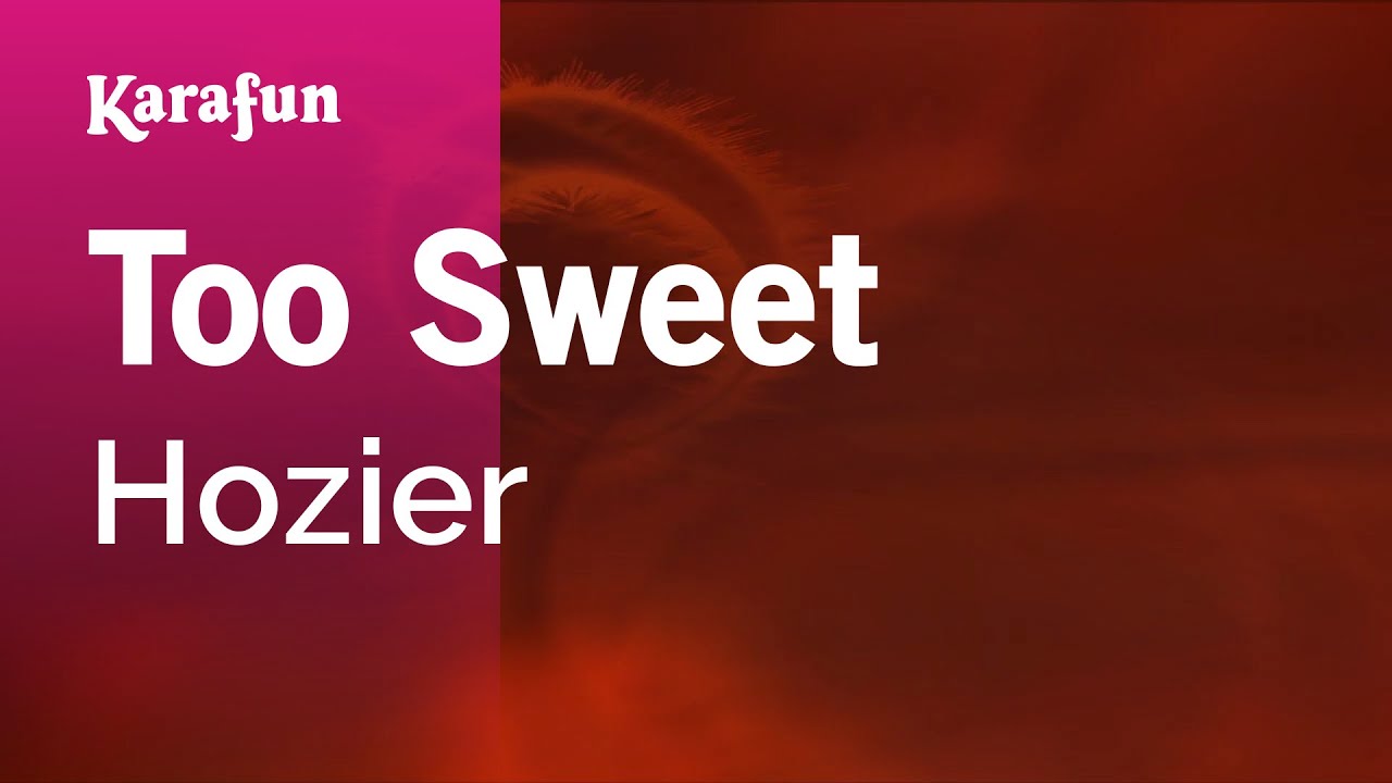 Too Sweet - Hozier | Karaoke Version | KaraFun Too Sweet - Hozier | Karaoke Version | KaraFun