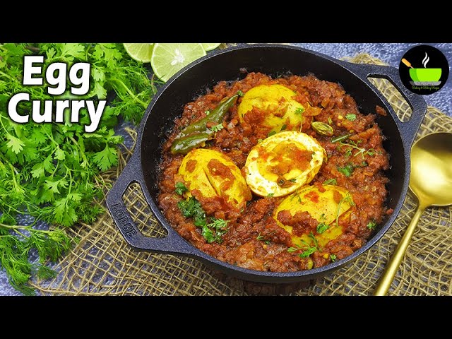 Egg Curry Recipe | Egg Gravy | Dhaba Style Egg Gravy | Anda Masala| Muttai Kulambu| Egg Masala Curry | She Cooks