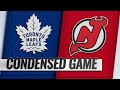 01/10/19 Condensed Game: Maple Leafs @ Devils