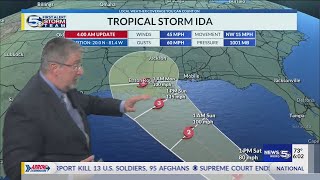 Tracking Tropical Storm Ida Net Worth