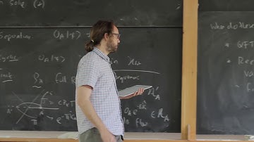 Thomas Faulkner: "Entanglement Entropy and Quantum fields" (part 2)