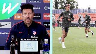 Simeone: 'I have confidence in my players' on La Liga title | Atletico Madrid vs Real Sociedad