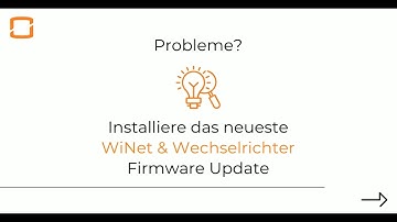 Sungrow Tech-Tipp: Firmware updaten