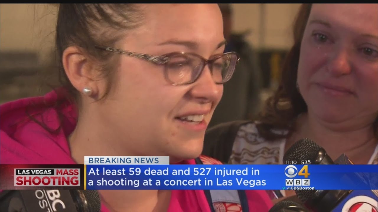 Emotional Reunions At Logan Airport After Las Vegas Shooting YouTube