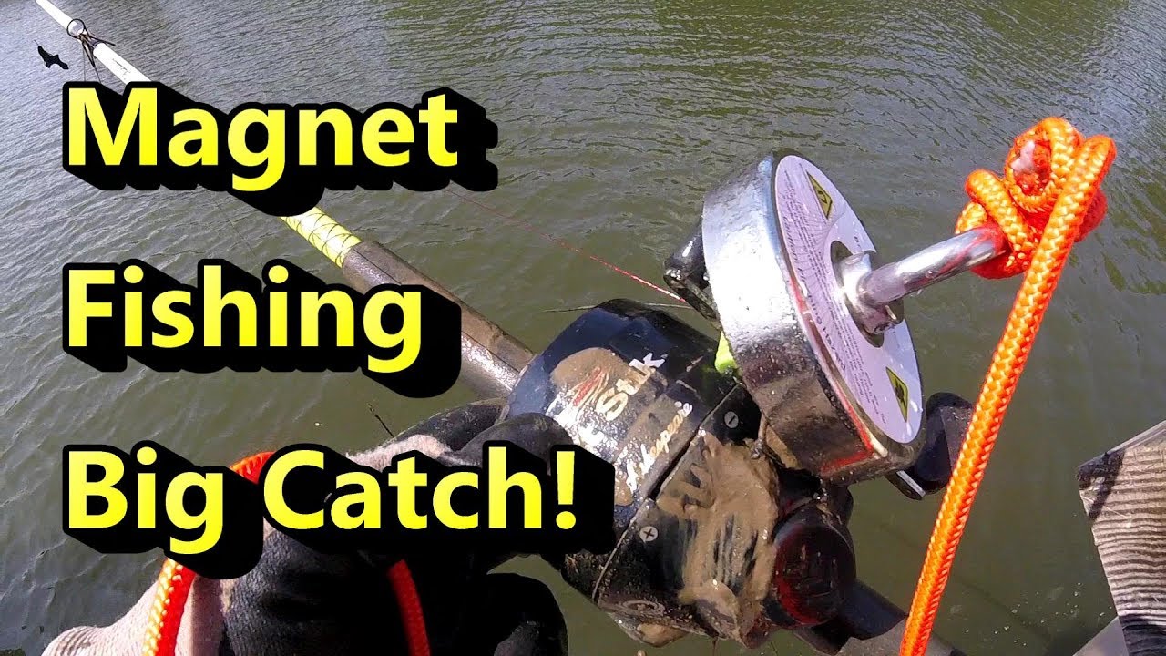 Magnet Fishing - Big Catch! Brute Magnetics 