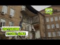 В Харькове обрушилась стена четырехэтажного дома