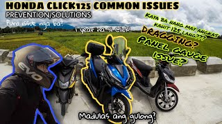 HONDA CLICK ISSUES 2020 | PREVENTION & SOLUTIONS | 125CC OR 150CC? | KAYA BA KAHIT MAY BACK RIDE?