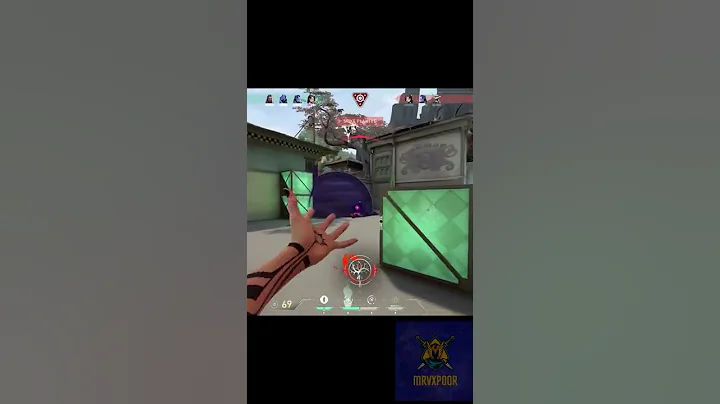 Reyna ace with pistol #shorts #valorant