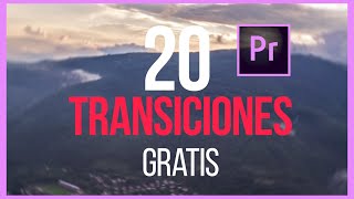 20 Transiciones GRATIS para Premiere Pro - TUTORIAL
