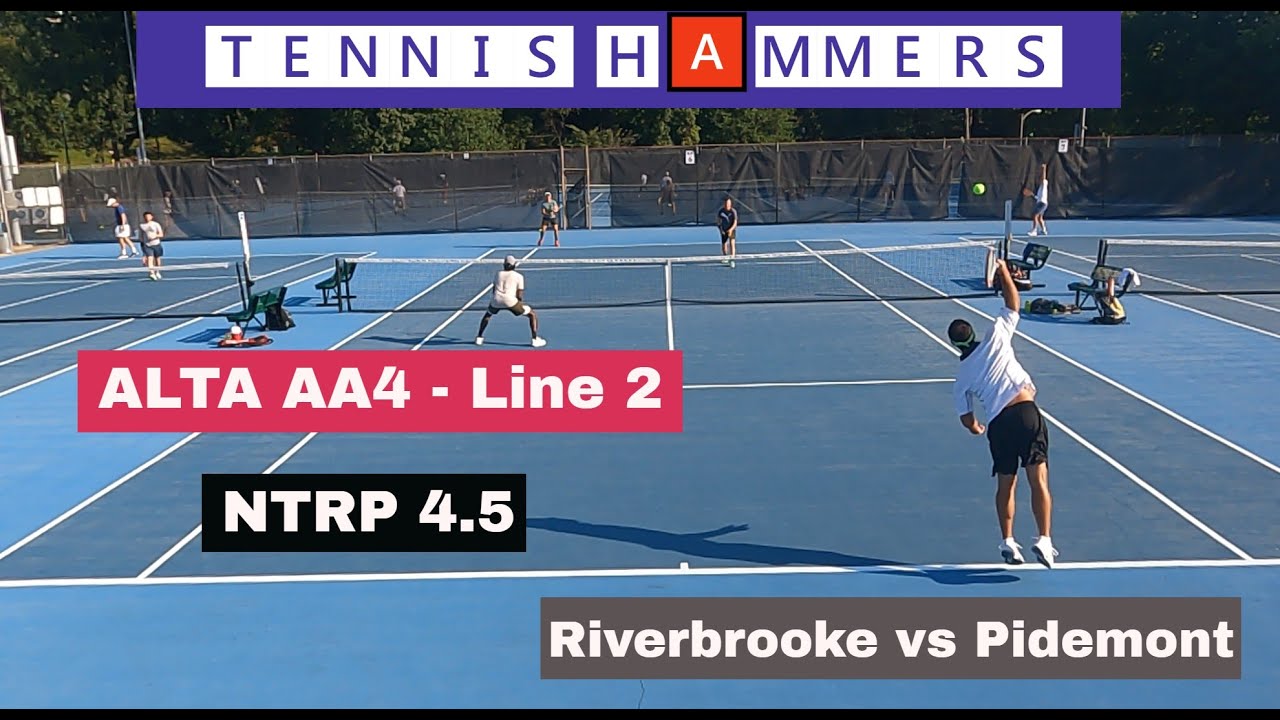 ALTA AA4 - Line 2 | Riverbrooke vs Sharon Lester TC | Men's Doubles - NTRP 4.5