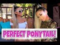 PERFECT GLAM PONYTAIL TUTORIAL! | Liane V