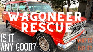Jeep Wagoneer Rescue!  Is it Junk, or Will it Run?  Bad Hombre Garage Ep 121