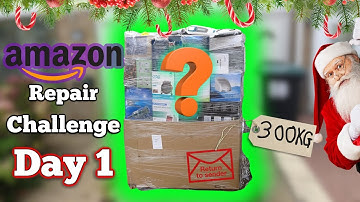FIXING AMAZON RETURNS PALLET | DAY 1 2025 ADVENT Challenge