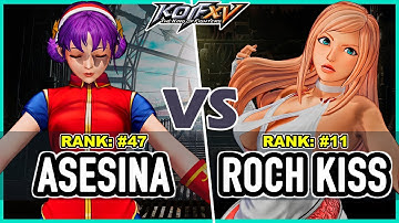 KOF XV 🔥 Shermie Asesina (Shermie/Athena/Leona) vs Roch Kiss (B.Jenet/Ryo/Isla) 🔥 Steam