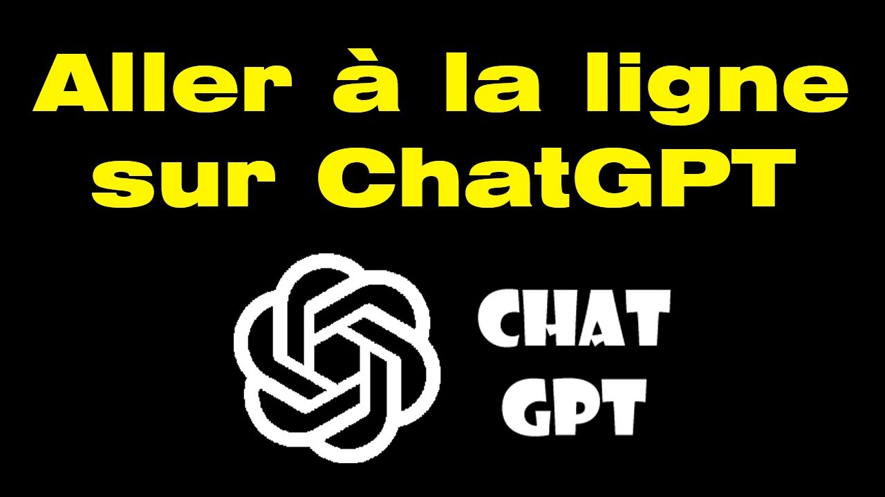 Comment aller a la ligne sur chatgpt retour la ligne chatgpt