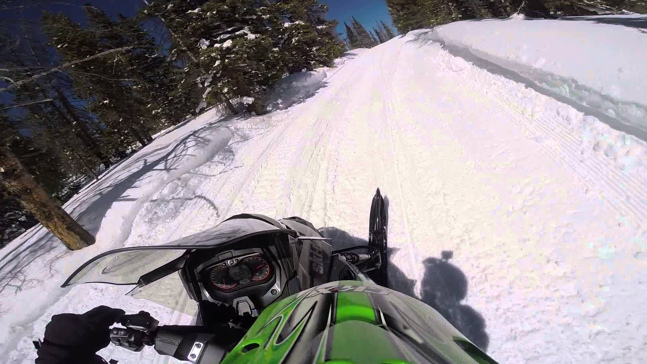 2016 Snowmobiling in Grand Lake Colorado with On the trail rentals