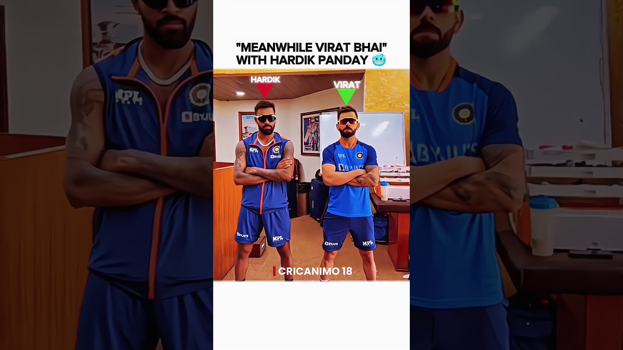 Virat & Anushka spreading love while Hardik steals spotlight 💀