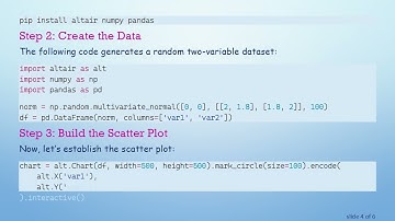 How to Add a Line of Identity to Your Scatter Plot with Altair