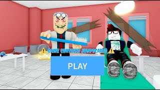 Escape Bob the Dentist SCARY OBBY New Update Roblox All Bosses Battle Walkthrough FULL GAME #roblox