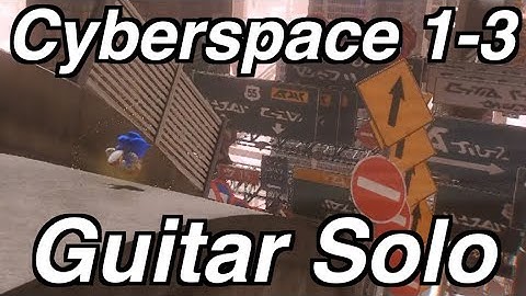 Digital Cave Guitar Solo (Sonic Frontiers Cyberspace 1-3)