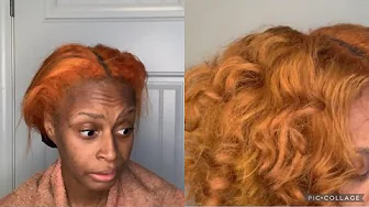 Dying my hair! | Adore Spiced Amber