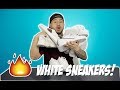 BEST WHITE SNEAKERS FOR SPRING TIME! + GIVEAWAY!