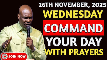 ‎[WEDNESDAY 26TH NOVEMBER] POWERFUL MORNING PRAYER BEFORE YOU START YOUR DAY | Apostle Joshua Selman