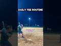 The tee routine that made me hit bombs! #viral #baseball #mlb