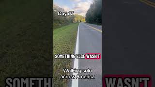 Day 63 - walking solo across America (12.5 miles in for the day)