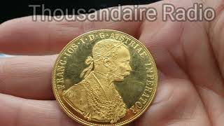 Gold 1915 Austrian 4 Ducat