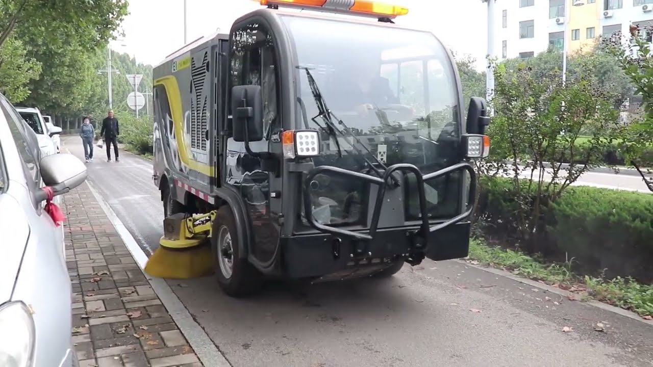 Pure electric street washing and sweeping vehicle——China electric sanitation vehicle manufacturer