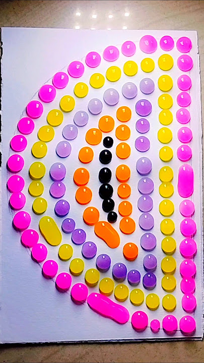The Most Satisfying Color Mixing Experience! #relaxing
